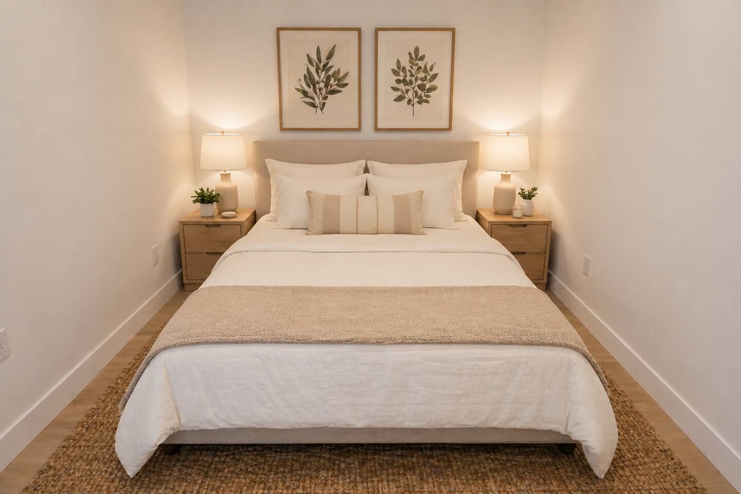 Luxury Queen Bed Suite w/ Private Bathroom