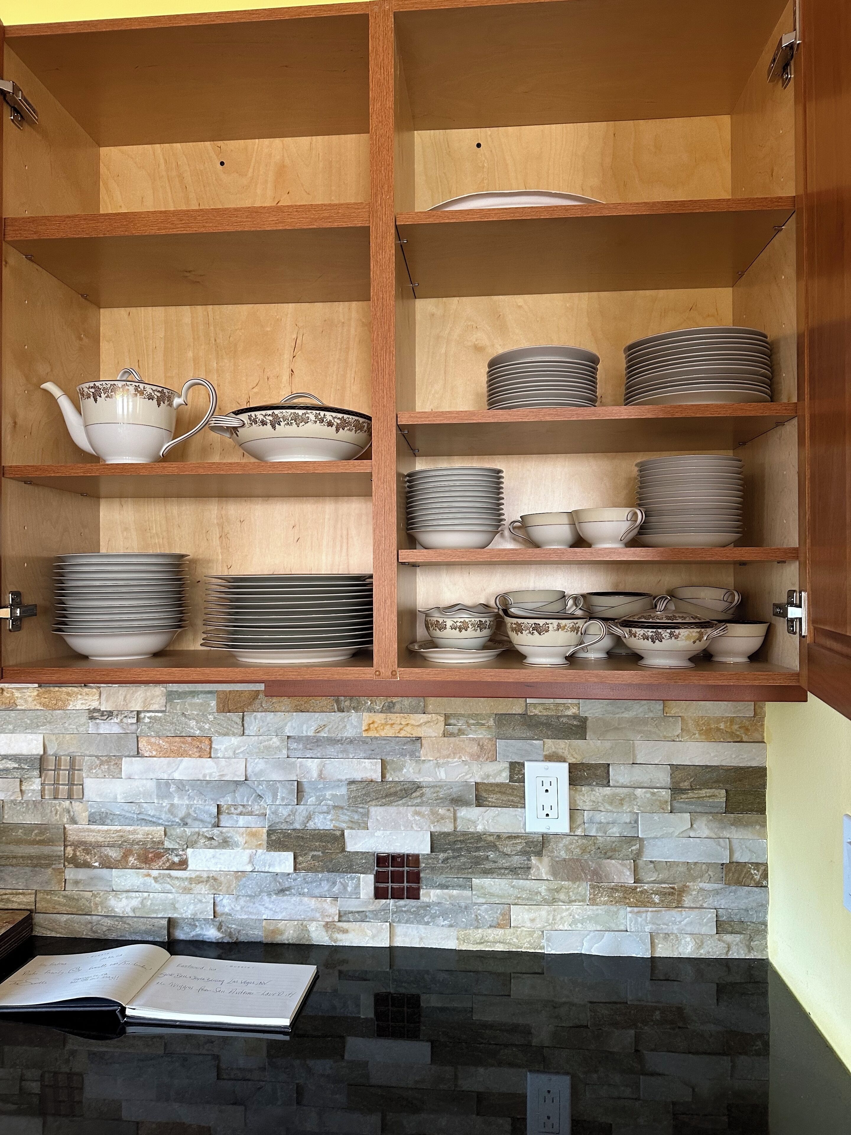 Set of China for entertaining as well as a full set of everyday dishes