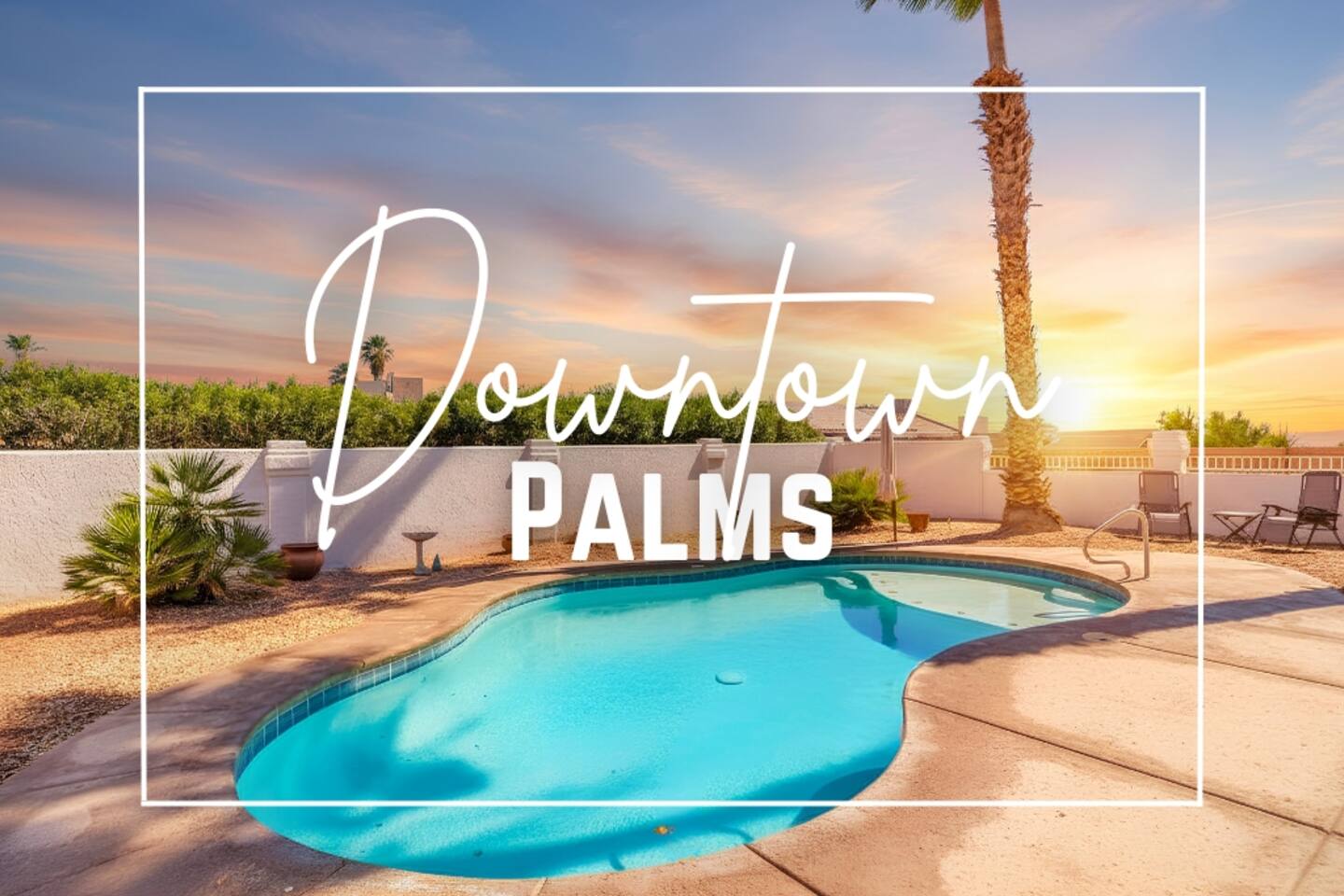 Downtown Palms | Pool | 3bd | BBQ | Sleeps 9
