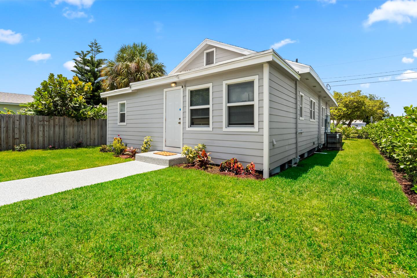 Your own private green space in the back and side yard for outdoor activities