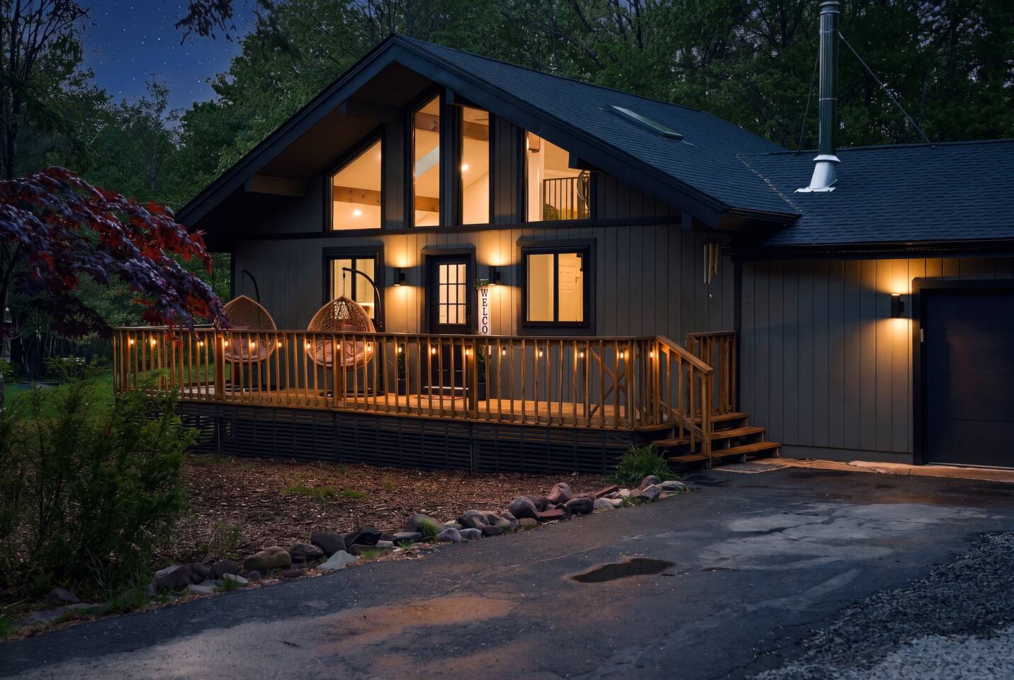 Cabin w/Hot Tub/Game Room/Lake Access/Karaoke