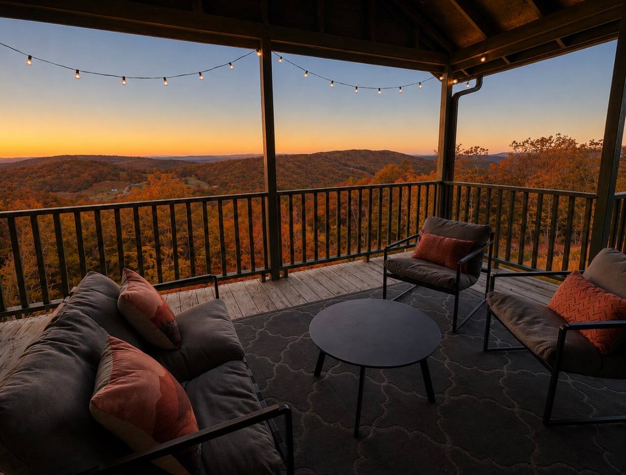 The mountains come alive in the fall and the views are spectacular