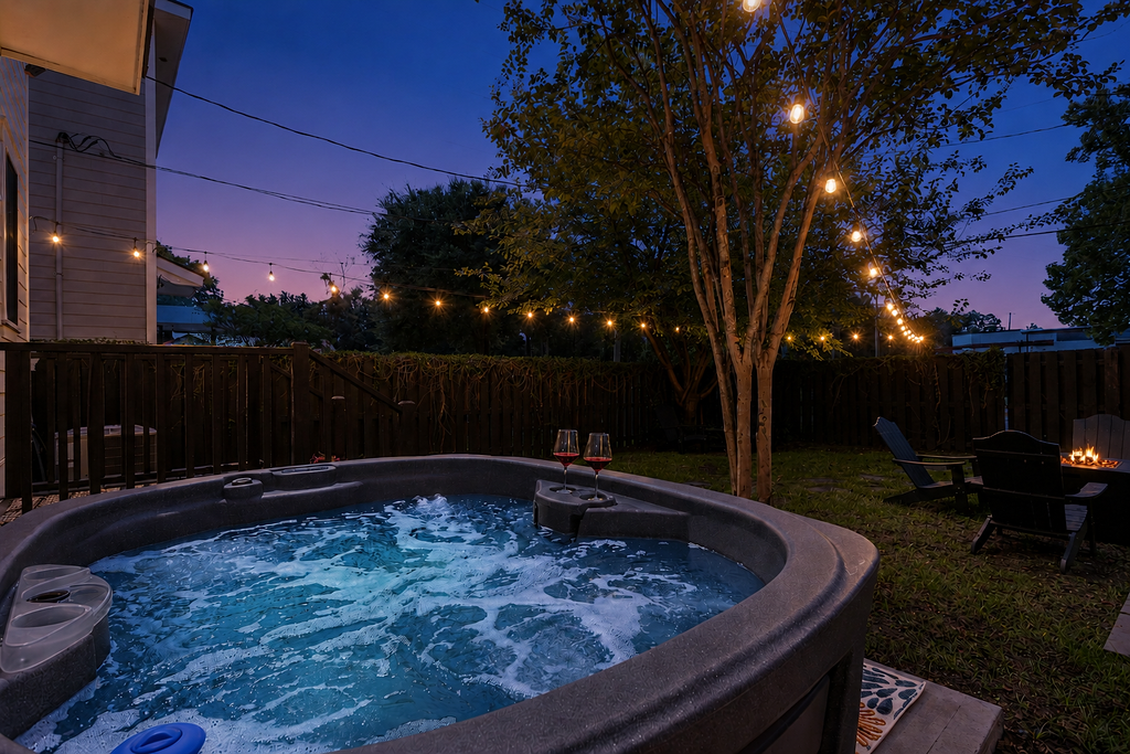 Savannah Escape Near Forsyth w/ Hot Tub & Fire Pit