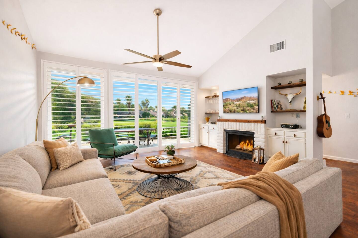 Golf Course View | Boho Retreat | Pool + Hot Tub