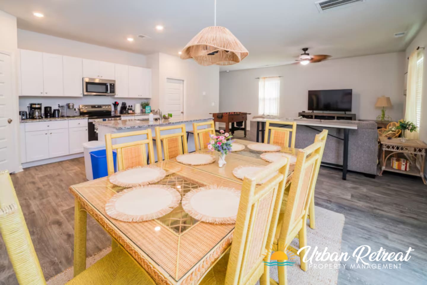 Chic Boho 4BR Retreat w/ Doggie by Beach&Golf+BBQ