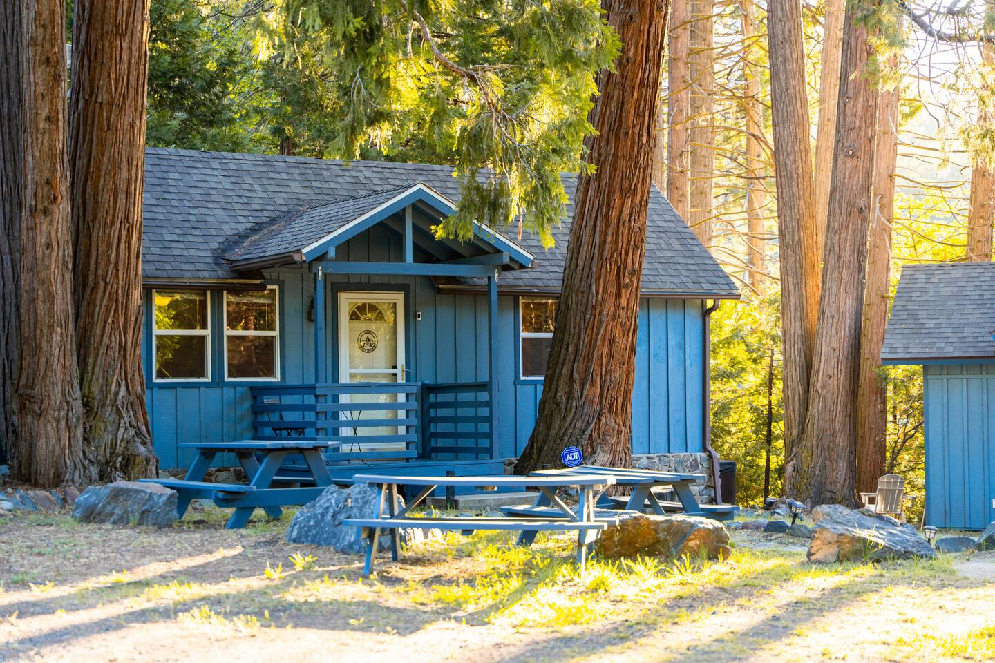 Sequoia Meadows | Suite 3 | Kitchen + Hot Tub