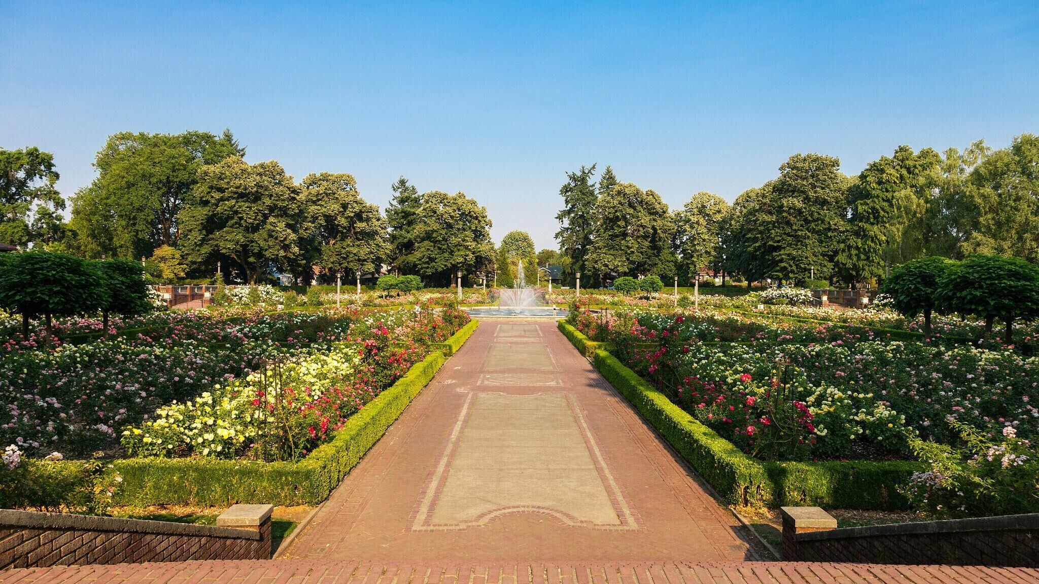 Peninsula Park Rose Garden -Visit one of Portland's most beautiful garden