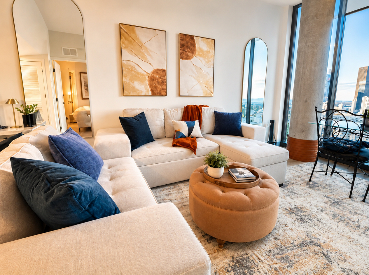 New! PenthouselBalconyl GWCClMBENZlFree Parking