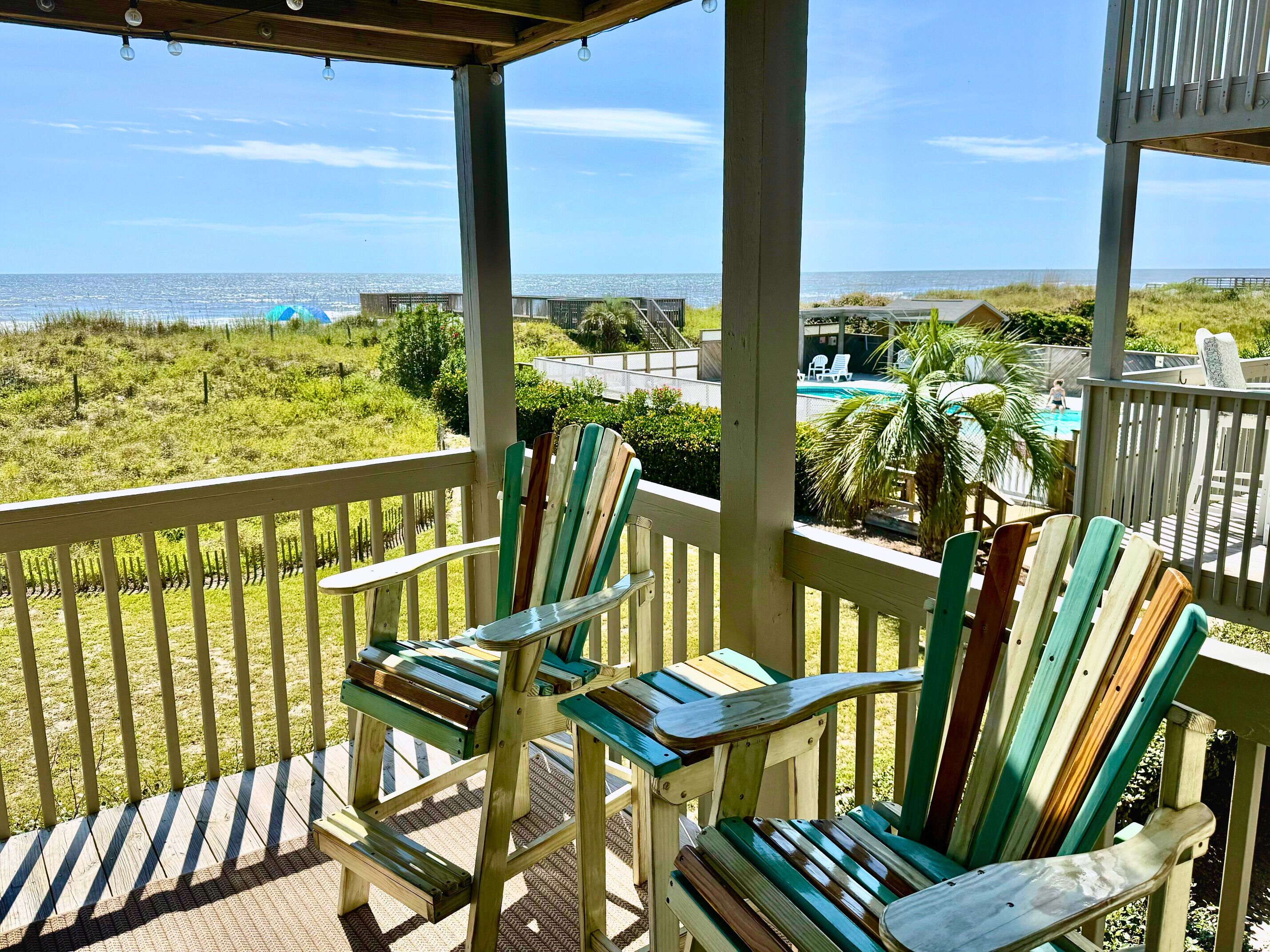 Oceanfront Condo Steps to the Beach!