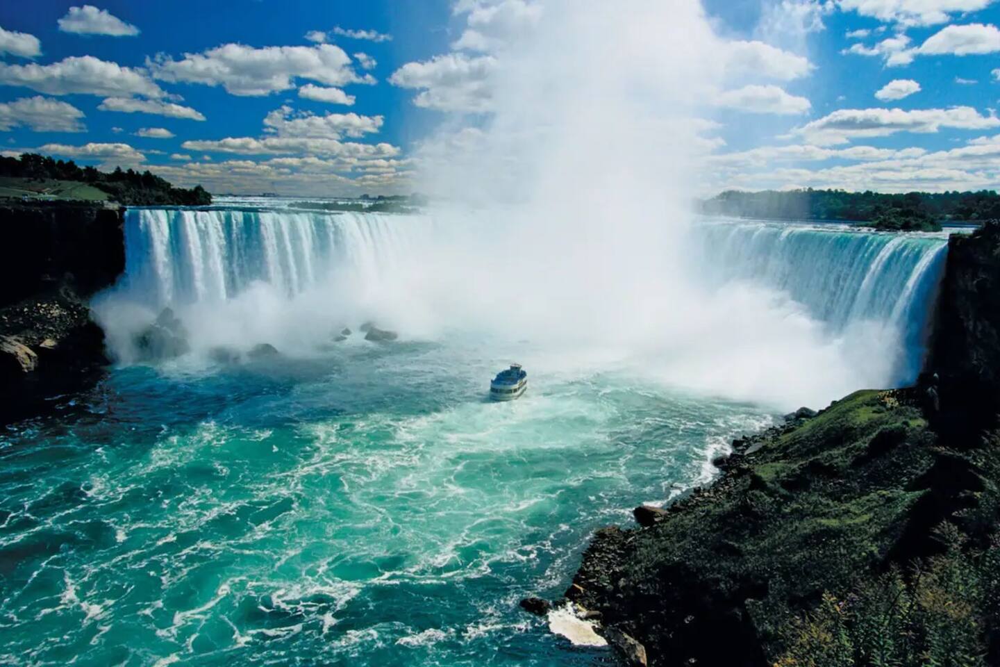 Nearby Niagara Falls views offer a memorable outing with rushing water, scenic overlooks, and boat tours close to the stay.