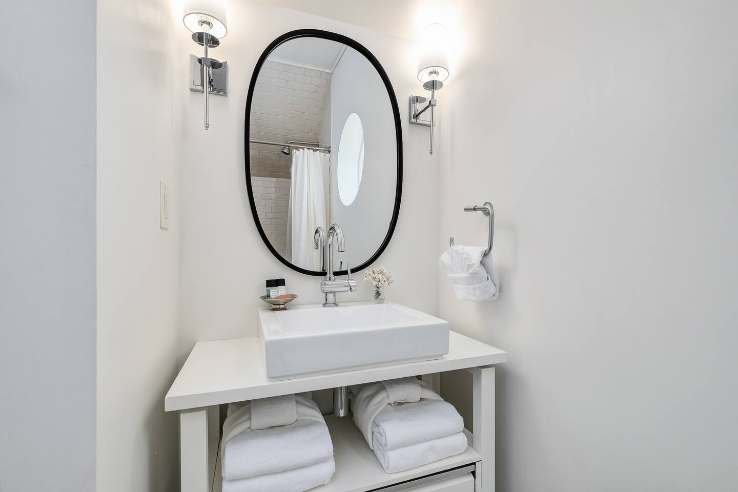 Bunk room bathroom