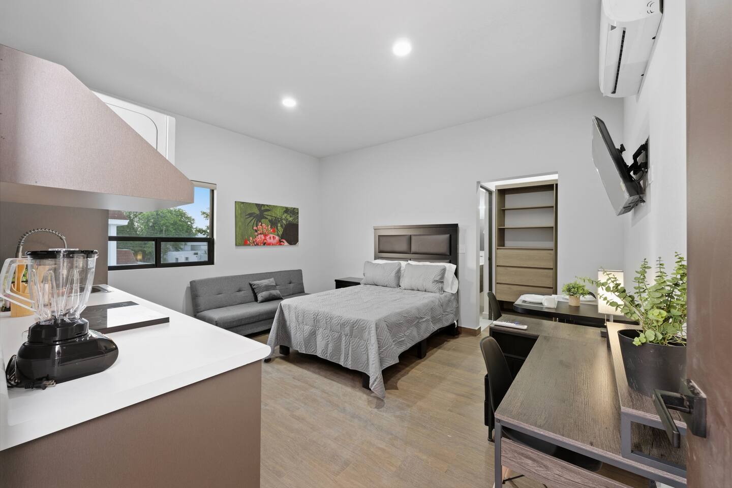 Moderno Loft Cerca del Tec | Alberca + parrilla