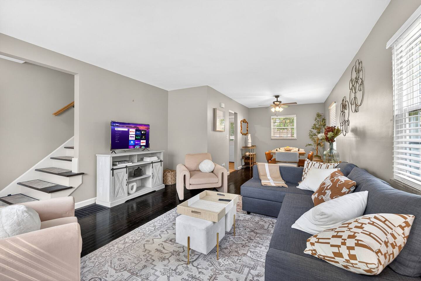 Stylish 2BR near Bexley, Capital & Main Street