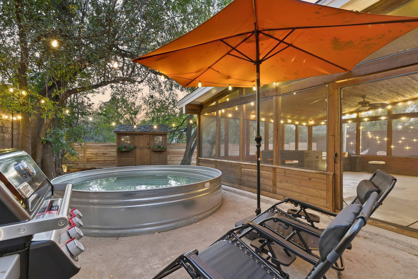 Group travel | Heated/Cooled Cowboy Pool, Fire Pit