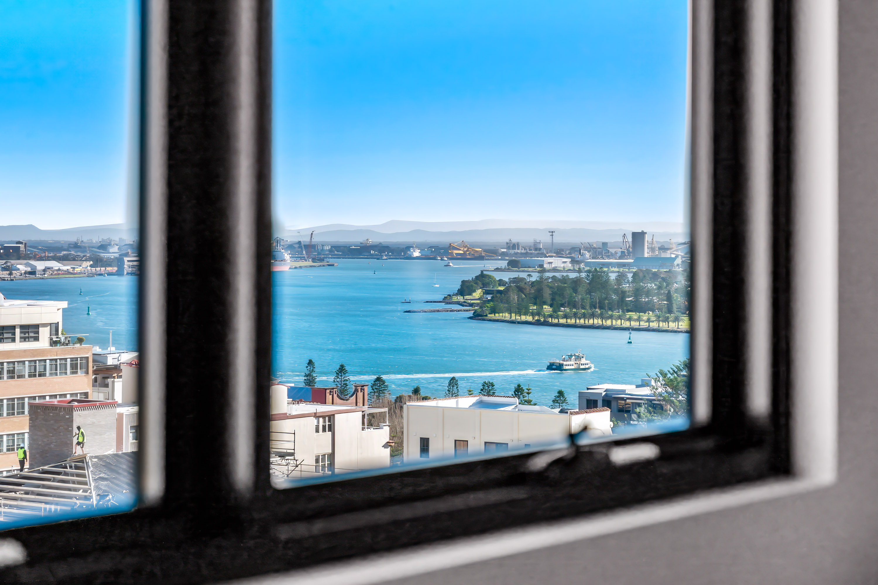 Dusk | Harbour & City Views | Secure Parking