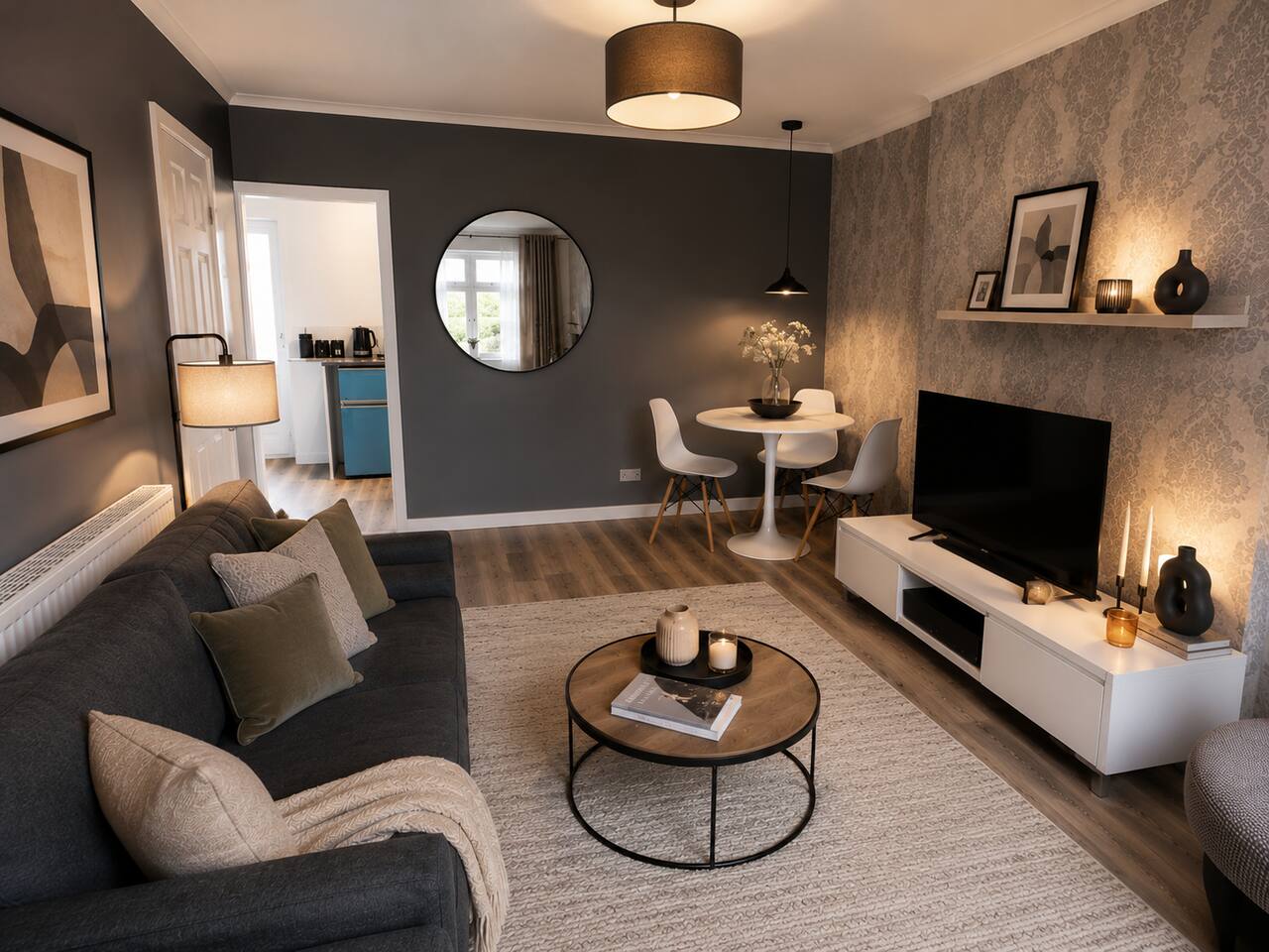 Comfortable 2-Bed Liverpool Home