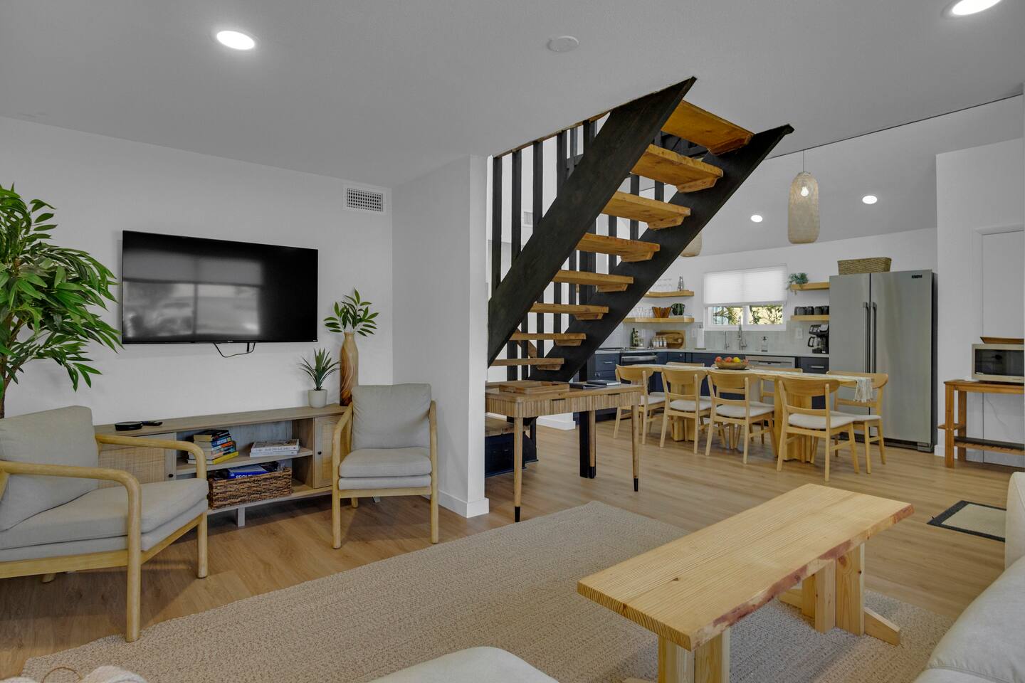Plenty of seating for relaxing, playing games provided, watching TV