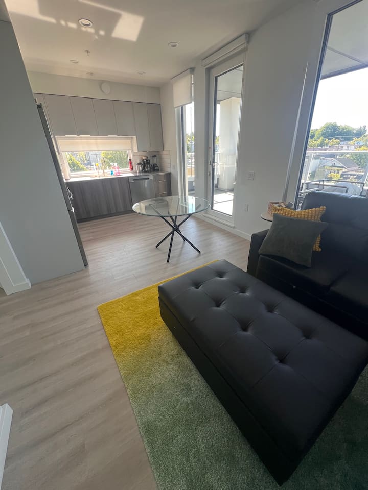 New 1BR + Full Sofa Bed | Commercial Drive Gem