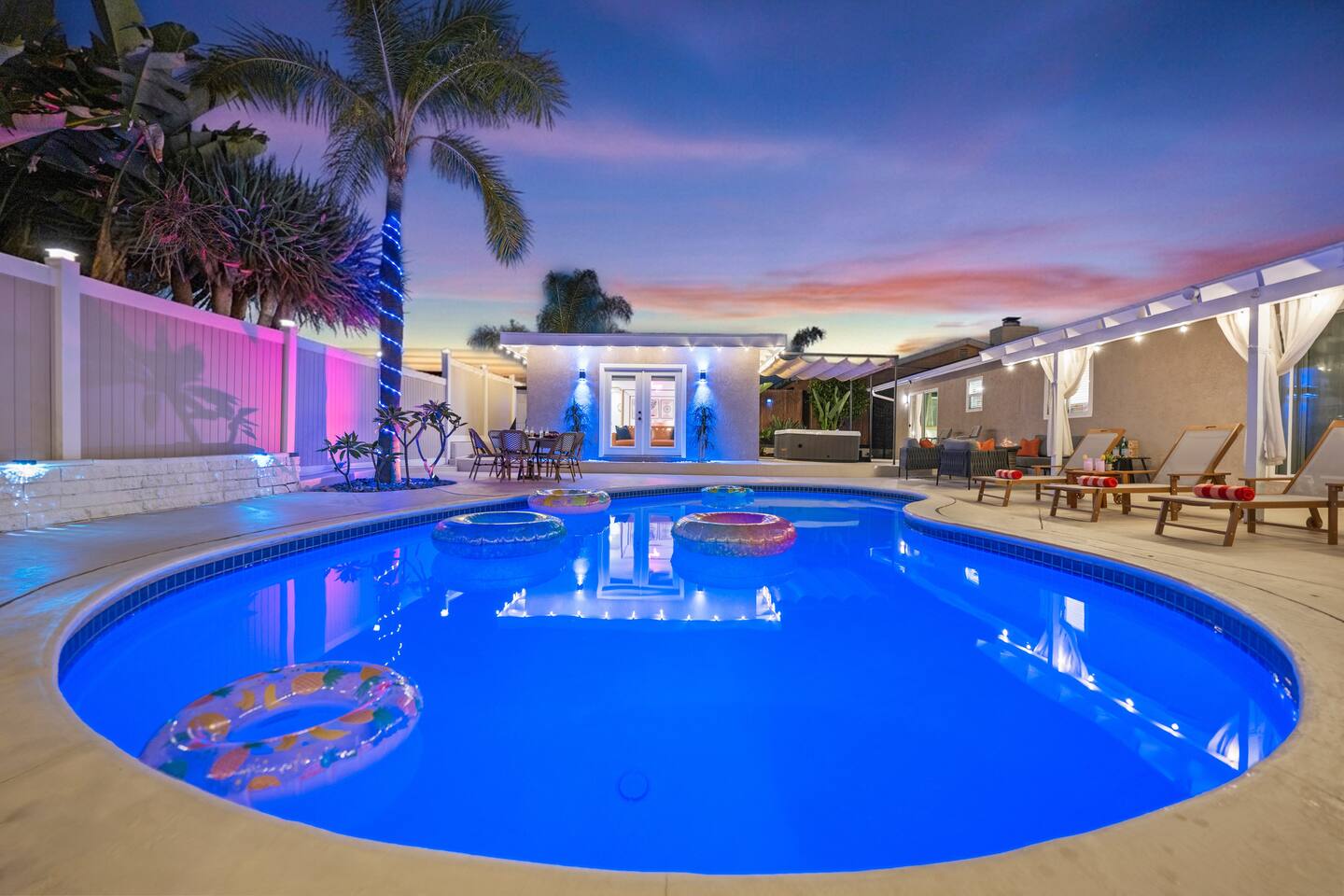 California Dreamin’ Resort-Style Pool House