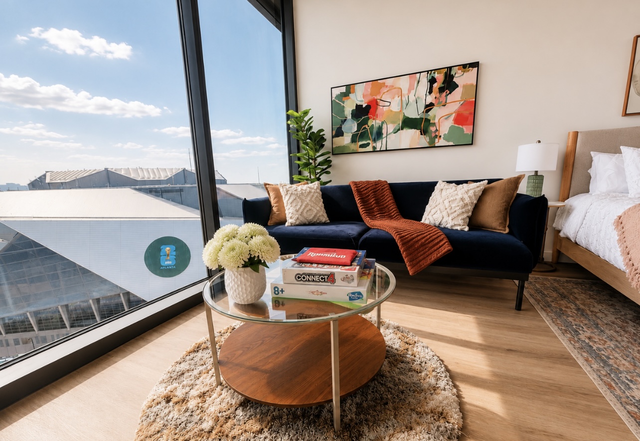 New! Enchanted PenthouselGWCC-Cosm WalklFree Prkng