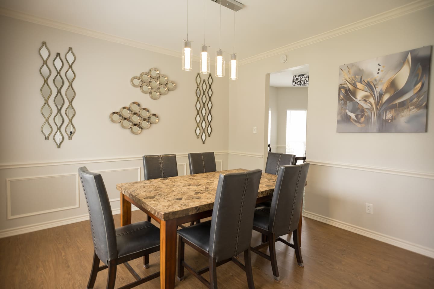 Spacious 4 Bedroom home with private backyard