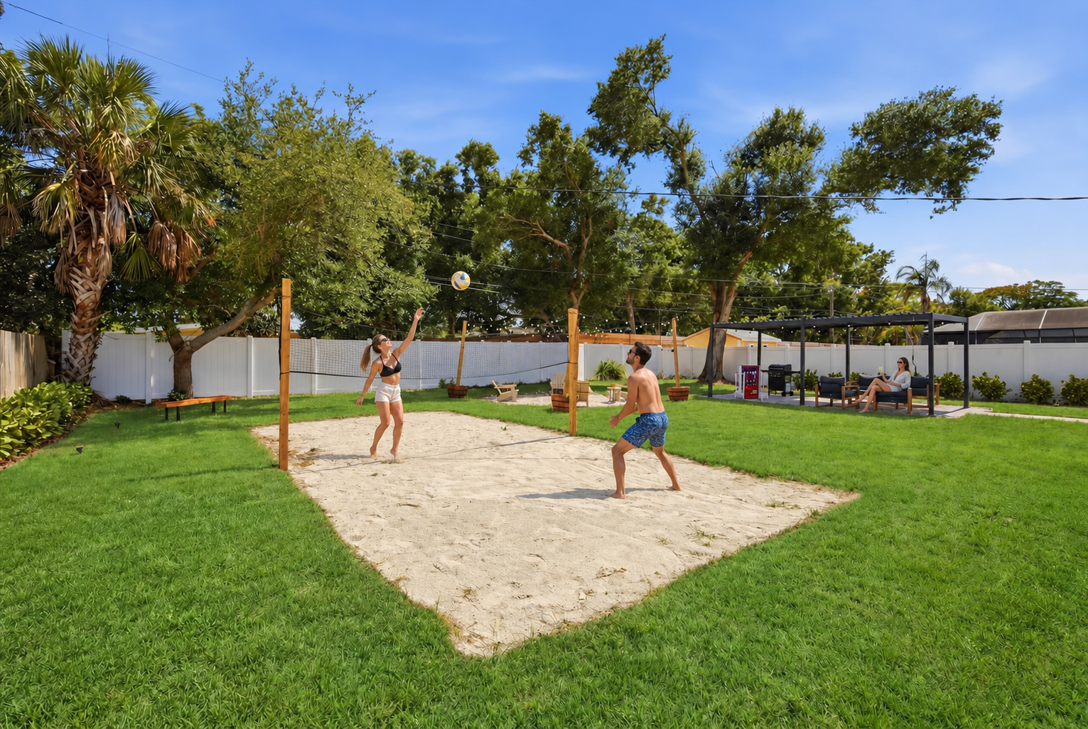 {Sandhaus Retreat} Family Home, Yard Games, Pets