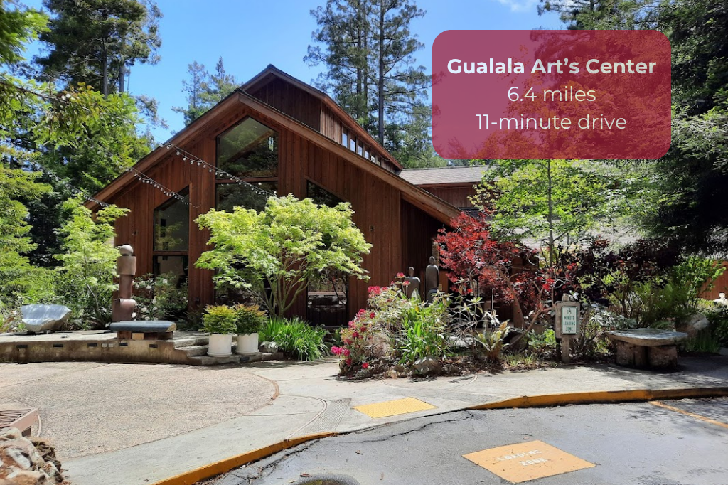 Architectural woodland retreat near Gualala Art Center