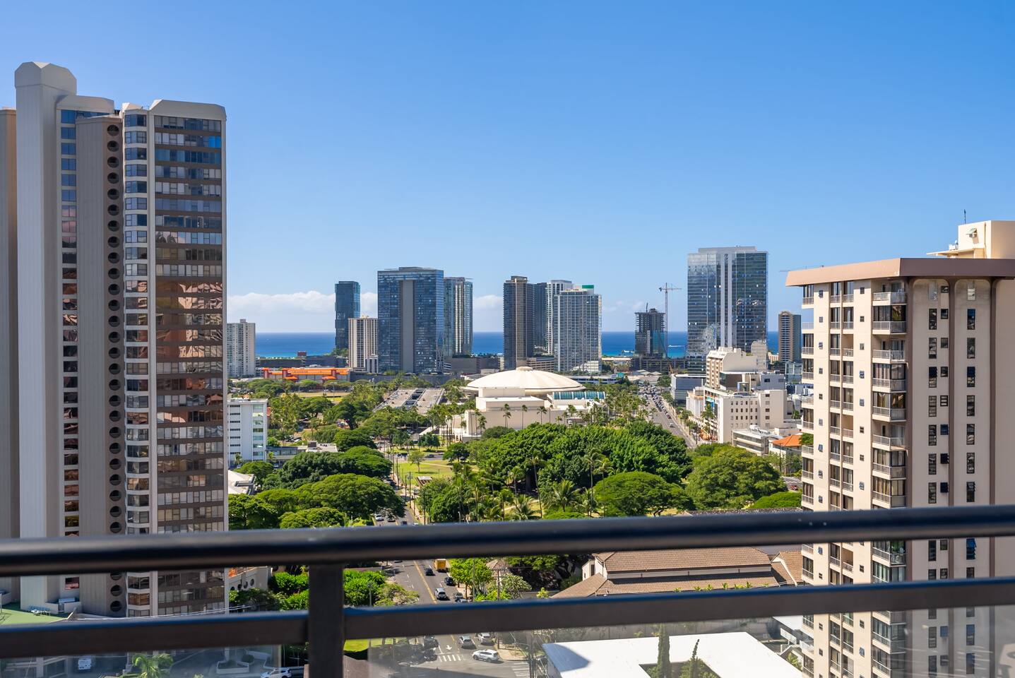 Experience the beauty of ocean views from the rooftop-perfect for sunset cocktails or morning meditation!
