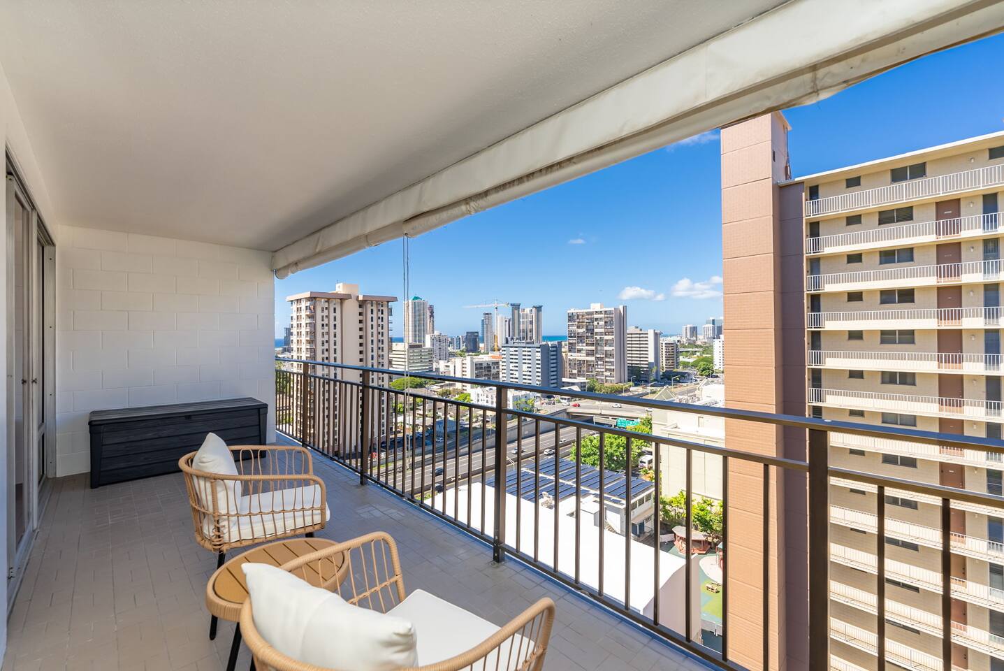 The spacious lanai is the perfect spot for sunset views and morning coffee-your private slice of paradise!