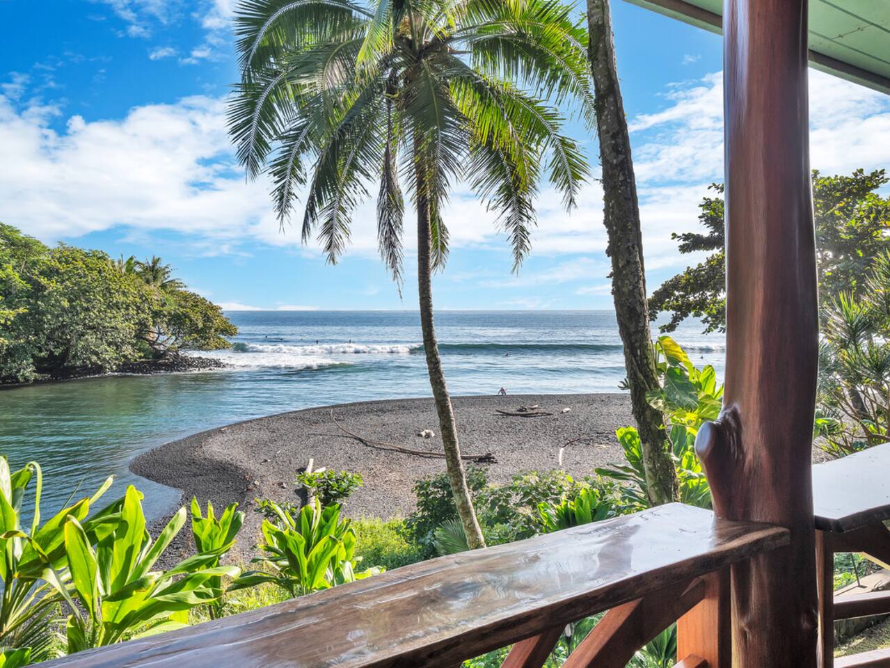 Let the stunning Pacific waves serenade you from the privacy of your lanai, just steps from the shore.