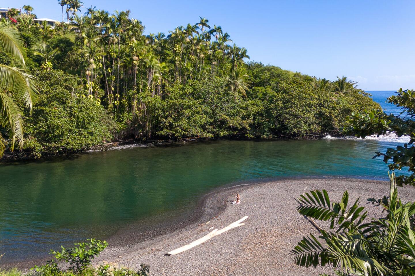 Step right out and catch some waves at Honoli'i Beach - it’s practically in your front yard!