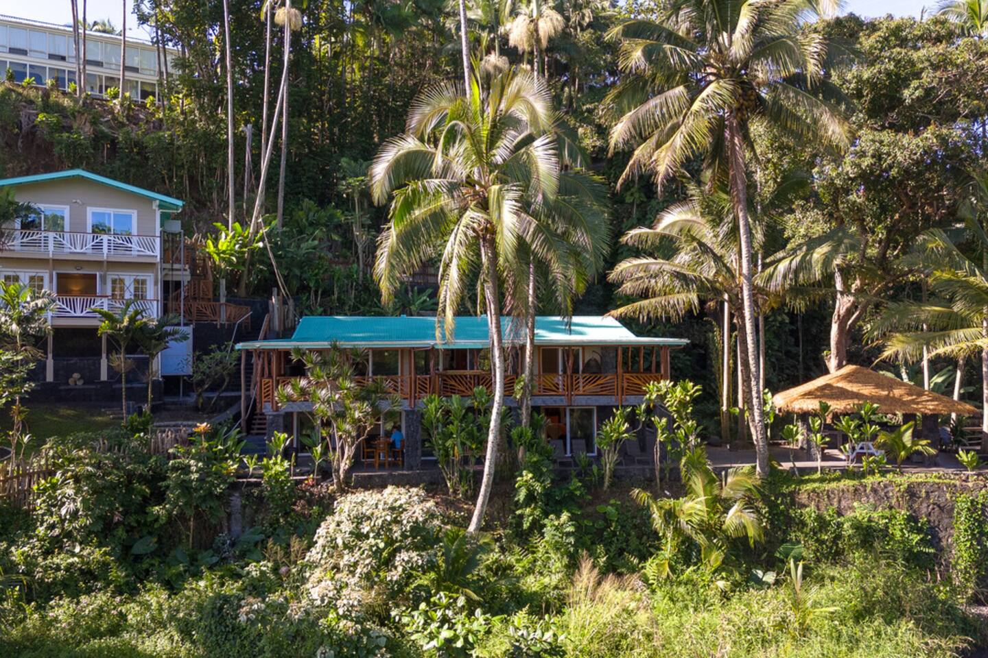 Feel the Aloha Spirit as you walk through this tropical sanctuary, where the ocean meets the jungle.