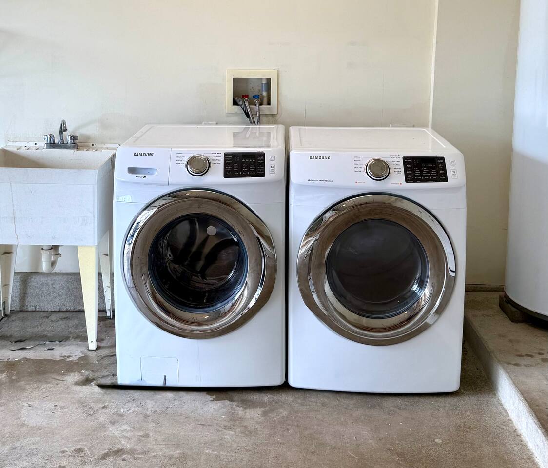 Sandy swimsuits and muddy adventures? Our laundry room’s got you covered!