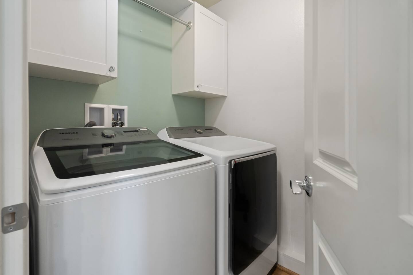 Our in-home laundry room makes family travel convenient and stress-free!