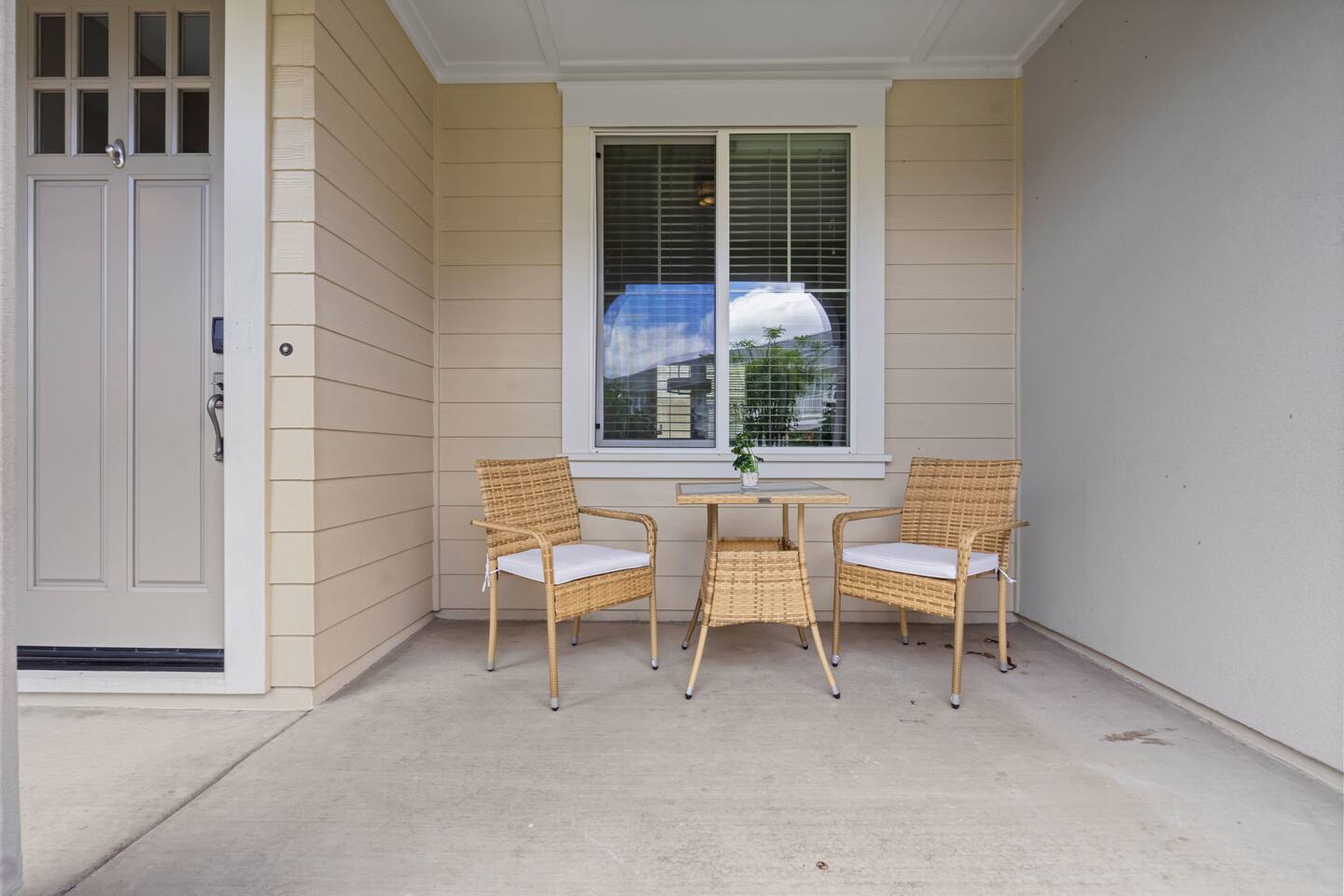 Start your day with sunshine or wind down during quiet evenings.