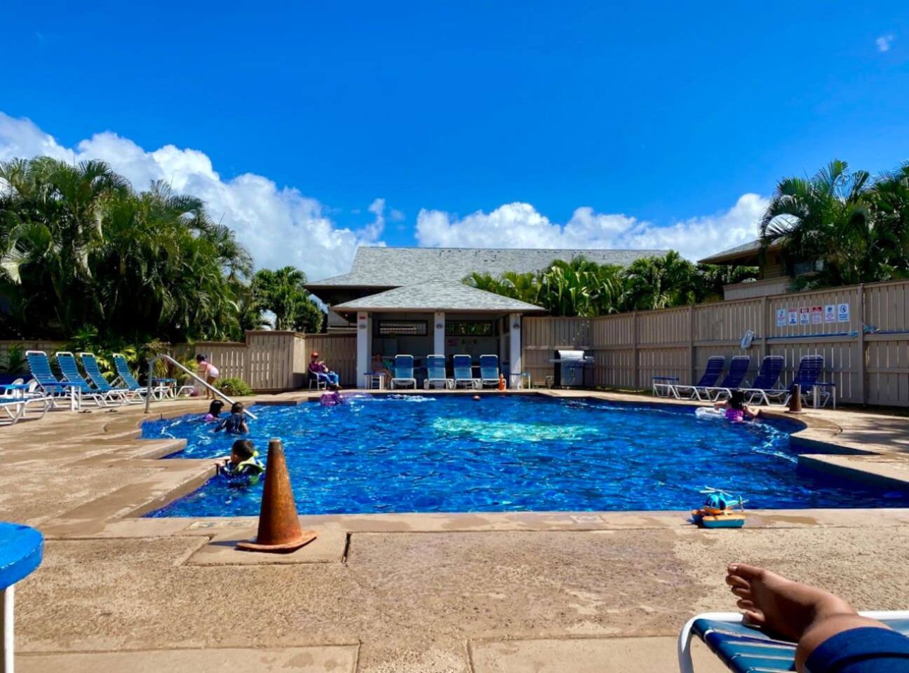 Dive into joy! This vibrant pool scene is where vacation memories come to life!