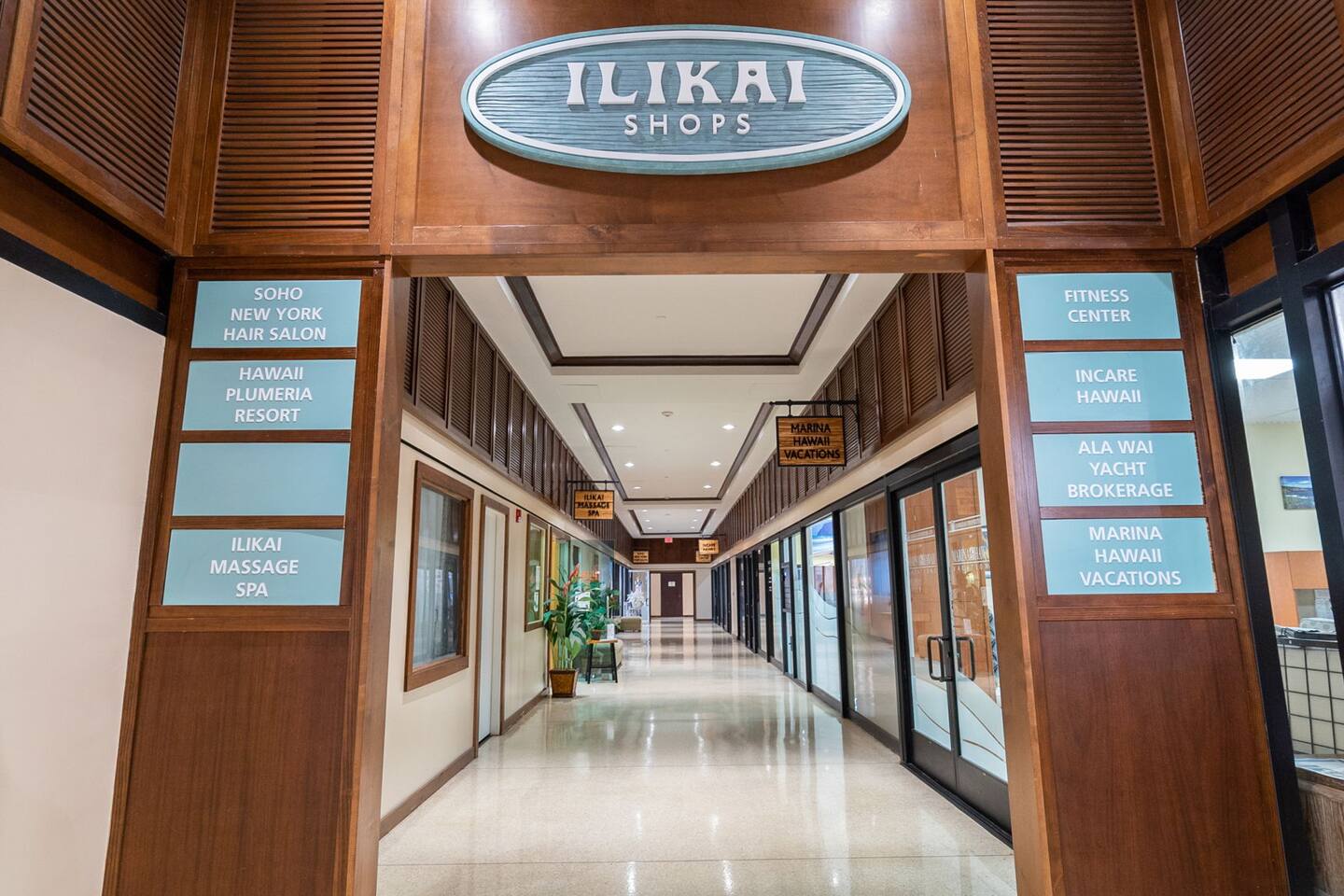 Need a trim, a massage, or a yacht? Ilikai Shops has your family covered from head to toe.