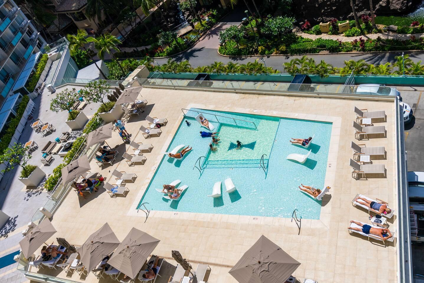 Poolside perfection meets playful vibes where every splash tells a story.