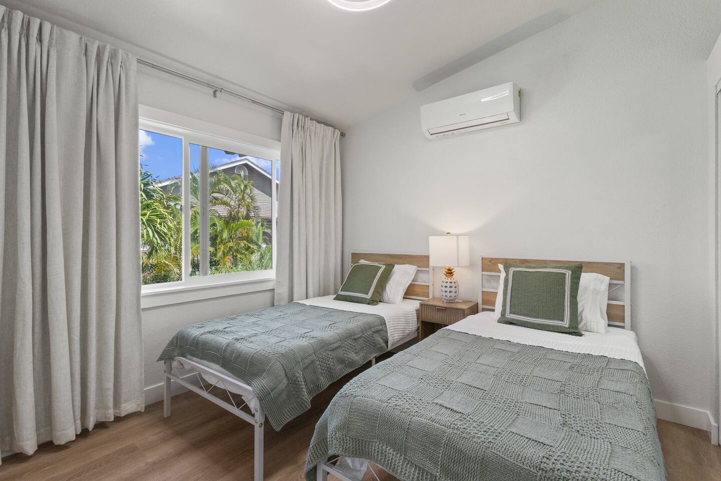 Sleep soundly in this stylish, comfortable space.