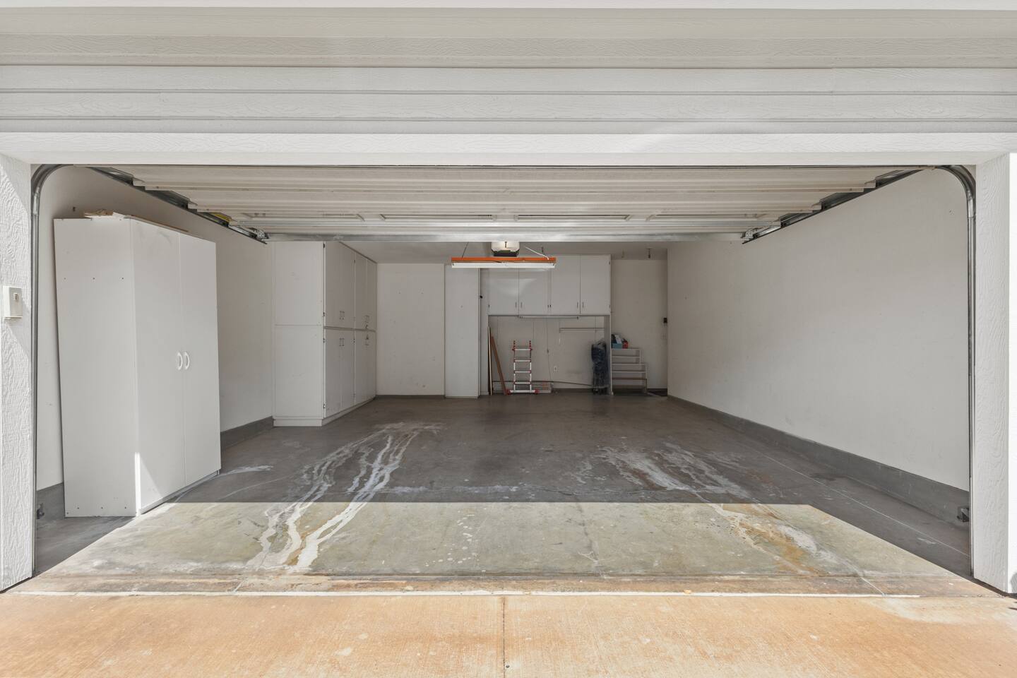 Your vehicles are safe in this spacious garage