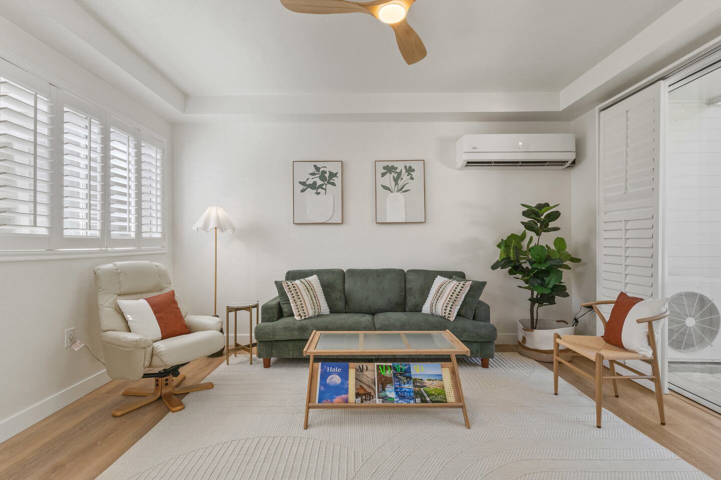 Cozy living area perfect for family or friends.