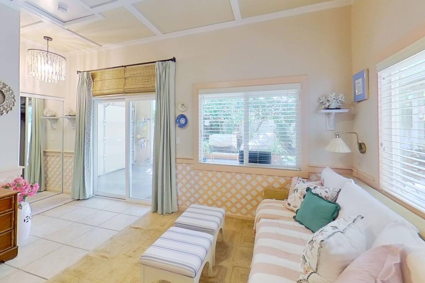Soft hues, layered textures, and natural light this living space is designed for slow mornings and cozy evenings