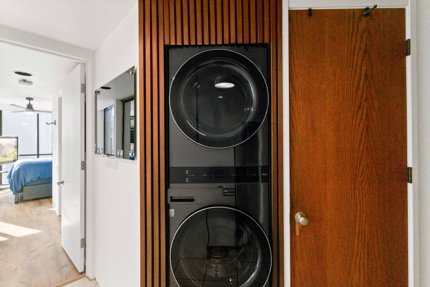 An updated washer and dryer in the unit will make every day that much more convenient.