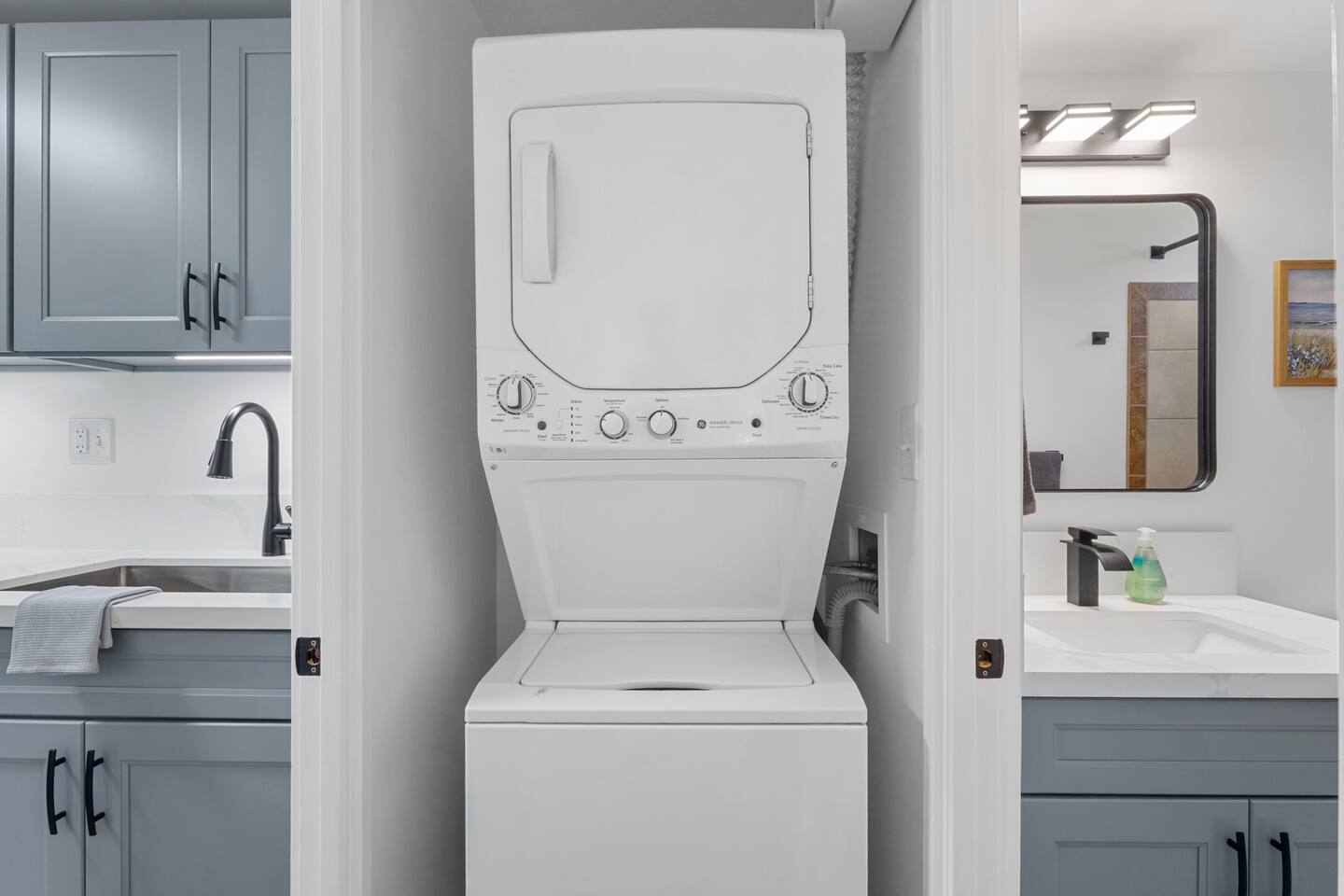Smart space, smooth flow, with laundry tucked neatly between morning coffee and evening wind-downs.