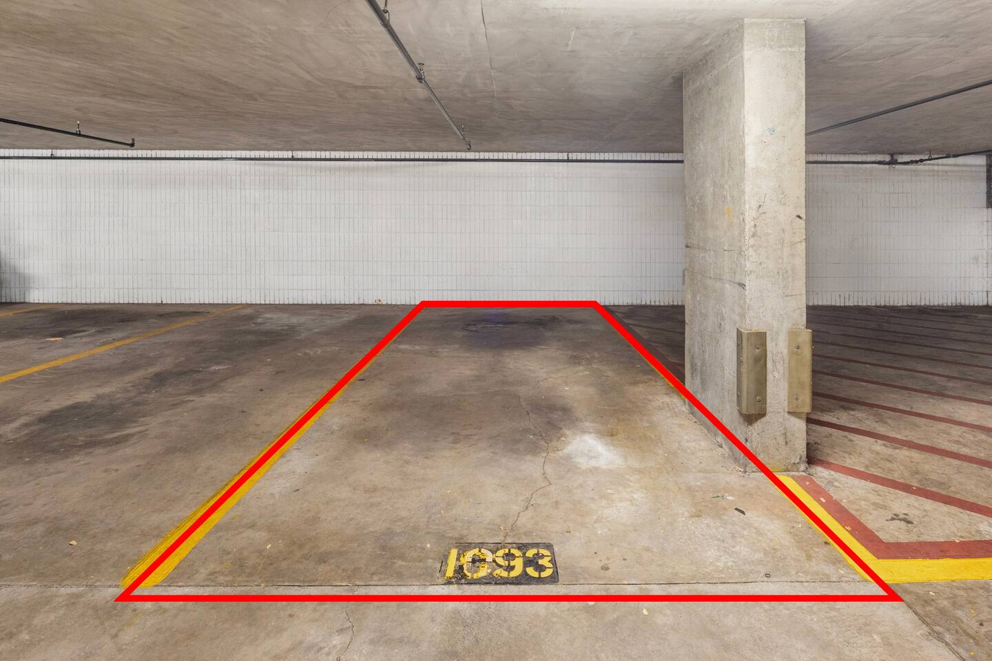Dedicated parking space