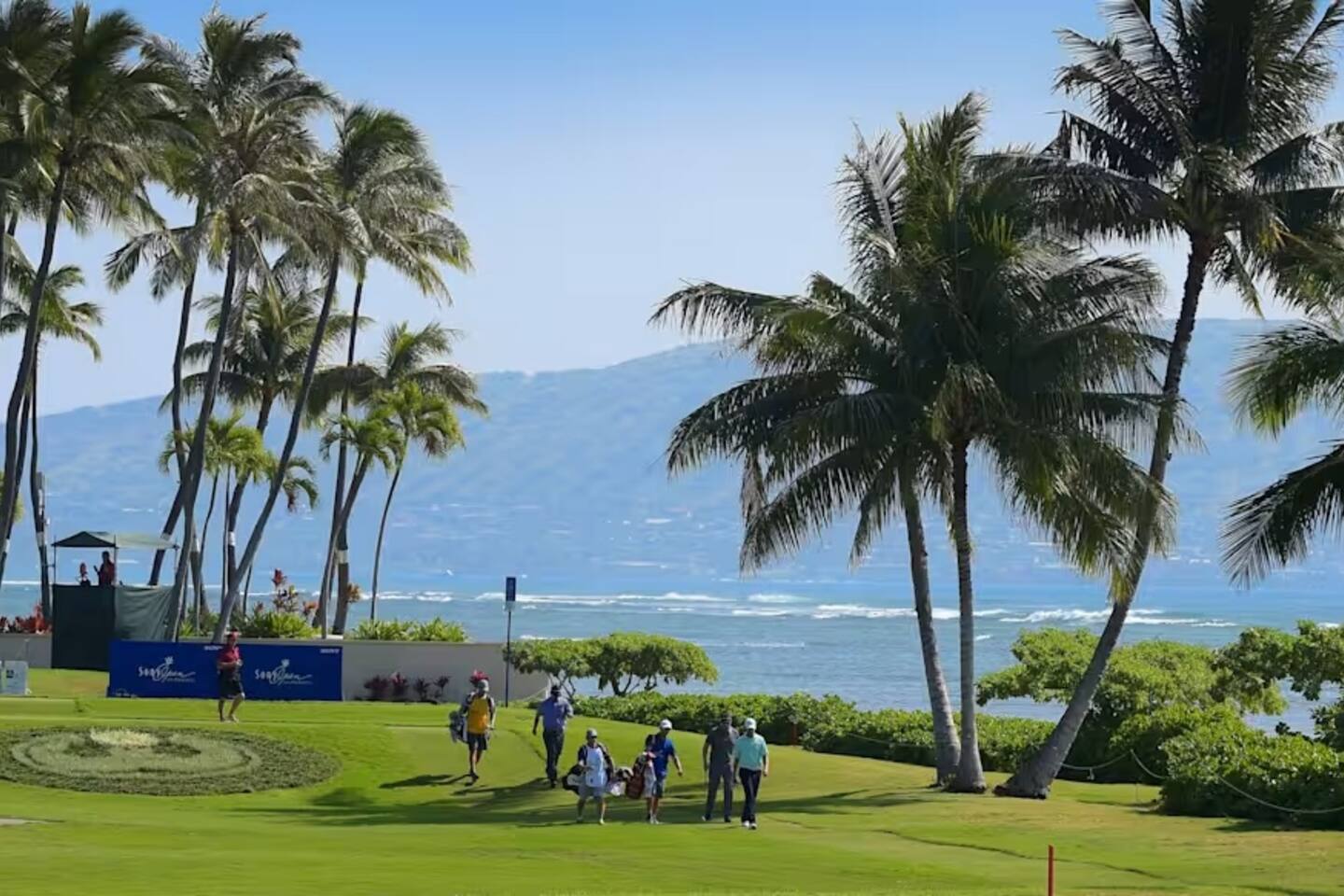 Sony Open held each winter at the beautiful Waialae Country Club