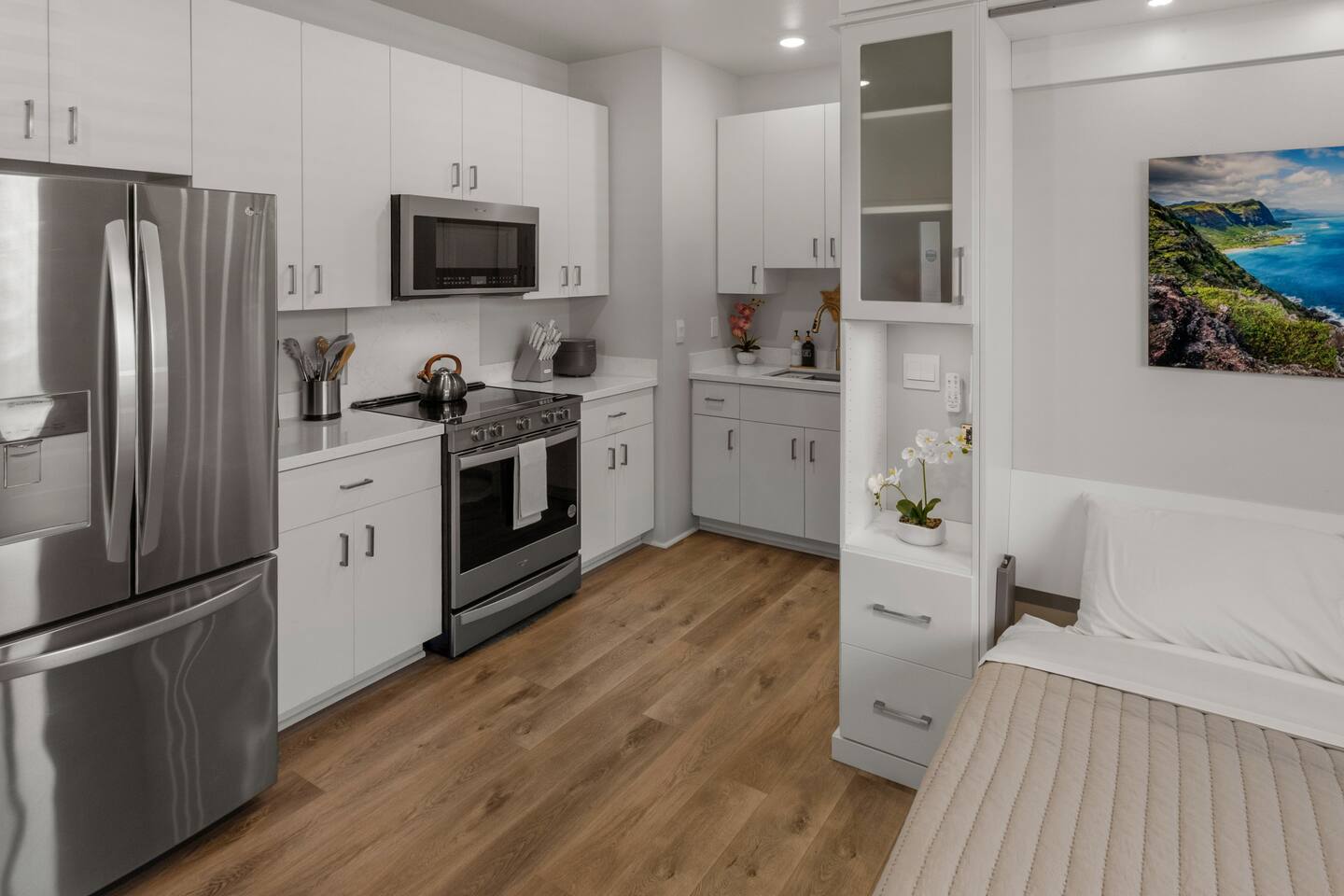 Cozy Ho'opili Studio | AC, W/D, Kitchen