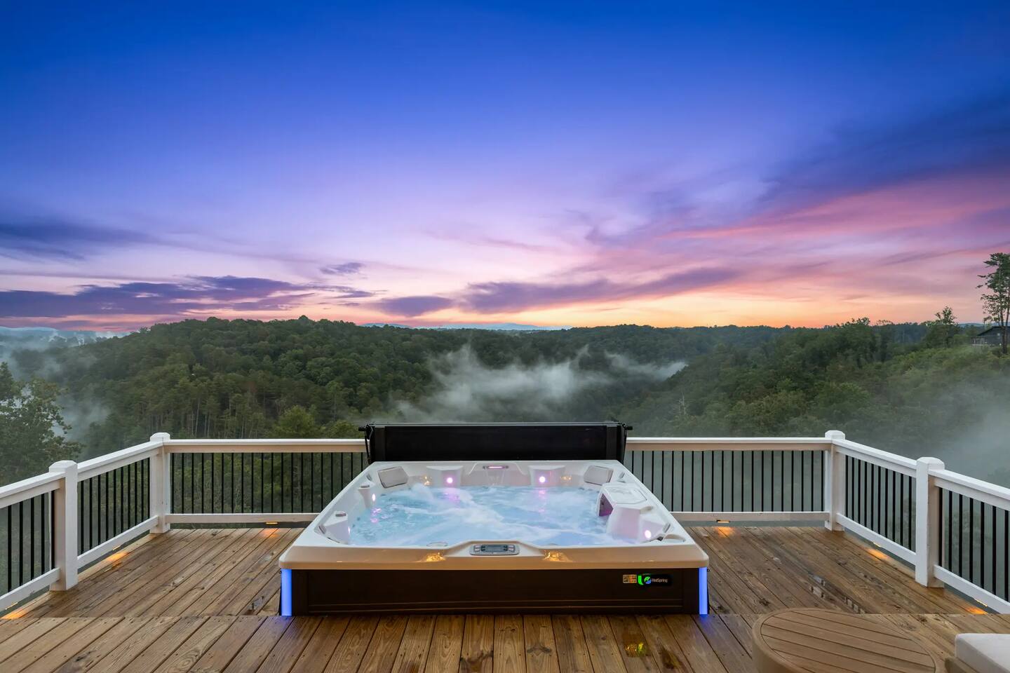 Views | Hot Tub | Theatre Room | Lux | Fire pit
