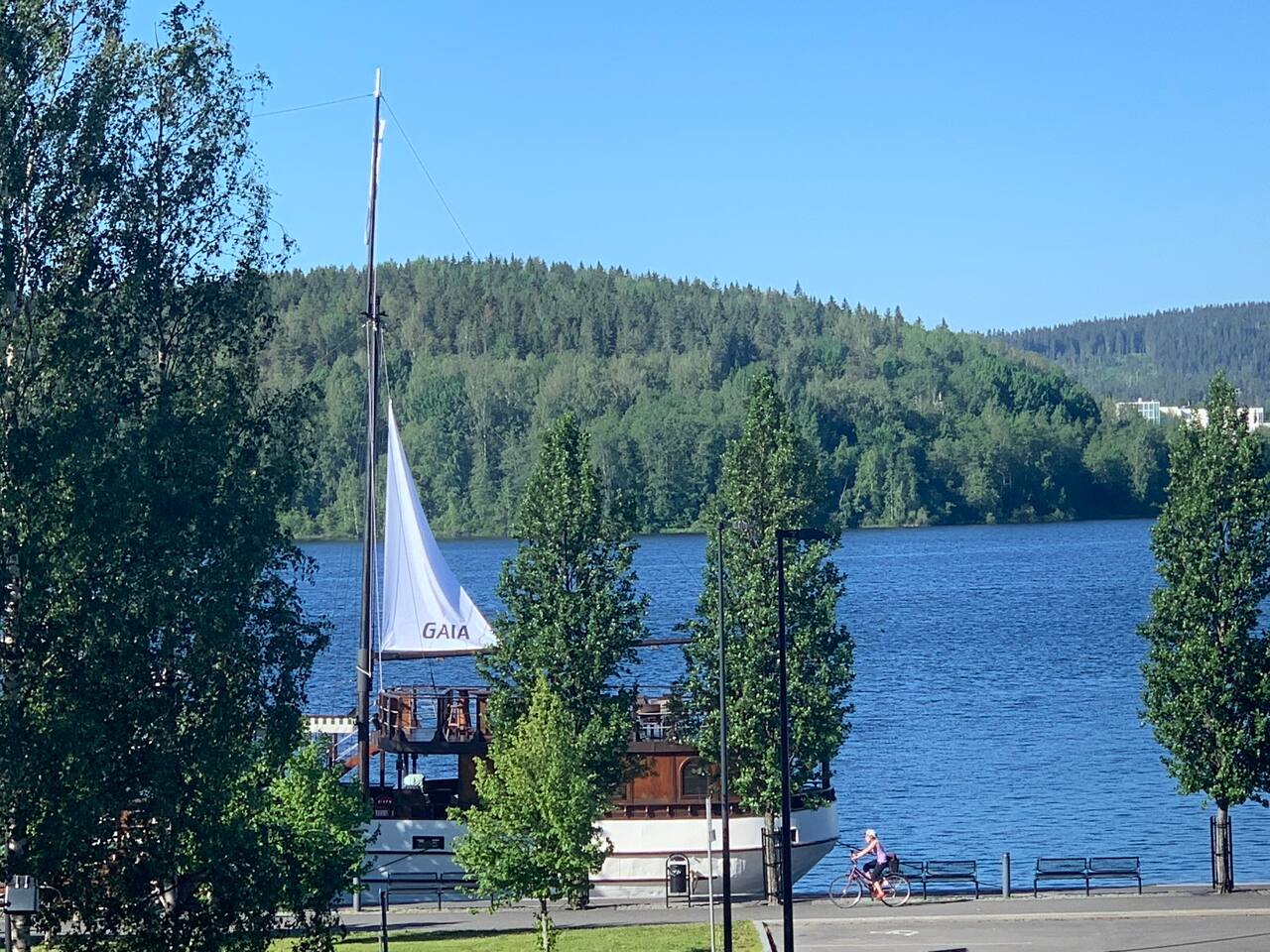 Uusi kaksio, Satamakatu, sauna ja parveke