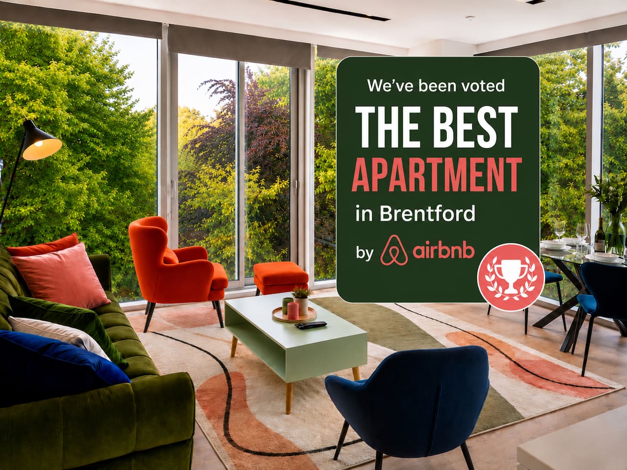 Sleeps 5 | Apartment with 2 Bathrooms + Parking